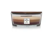 WoodWick 453g Scented Home Fragrance Soy Wax Candle Cafe Sweets Trilogy Ellipse