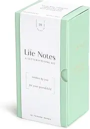 Compendium Life Notes: A Letter-Writing Kit Written by You for Your Grandchild, Life Notes: Grandchild 20 Count (Pack of 1)