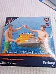 Bestway Hydro-Force Glacial Sport Inflatable Floating Cooler Blow-Up 10 Gal NEW
