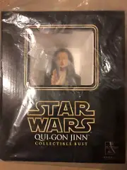 Gentle Giant Star Wars Qui-Gon Jinn Liam Neeson Mini-Bust SEALED Exclusive MISB