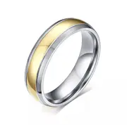 Mens Titanium Wedding Ring for Men