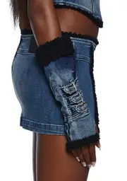 [Generation Kiss] Lara Denim Gloves- Black