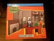McFarlane DC * BATMAN RETRO 66 * WAYNE MANOR LIBRARY playset Classic TV series