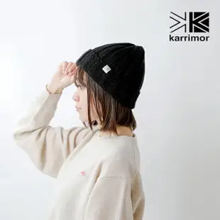 【Karrimor】日本製 原廠貨 folded beaniet 中性保暖帽/運動/生活/旅行 黑