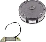 DUNLAP for GX160 GX200 5.5HP 6.5HP Flywheel Ring Gear with Magnets Charging Coil