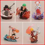 YTS 一件式可動人偶 ACE YAMATO SANJI ZORO LUFFY 模型娃娃玩具兒童禮物收藏裝飾品 MY3