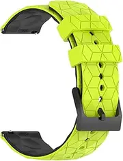 [BANDKIT] 20mm 22mm Silicone Strap For Samsung Galaxy Watch 5/4 40 44mm Classic 42 46mm Active 2 Sport Bracelet For Forerunner265/255/245/645/754/735/945/955 Watchbands