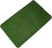 ORFOFE Artificial Grass Door Mat Non Slip Fake Turf Rug for Front Door Durable Water Resistant Outdoor Mat Realistic Decor for Home and Office Entryways