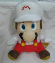 Super Mario Bros - Sitting Fireball Mario - 11 inch Plush toy
