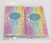 Mom Password Book Multi Color Cheetah Print Pocket Notebooks Lot of 8 23086