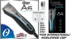 DUAL VOLTAGE Oster A6 ULTIMATE CLIPPER&Cryogen-X 10 BLADE*110-220v*INTERNATIONAL
