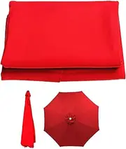Patio Umbrella Replacement Canopy for 6 Ribs/8 Ribs Garden Parasol Cantilever Umbrella Fabric Cover