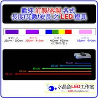 在飛比找蝦皮購物優惠-訂製/客製 實驗室 生產線 LED燈 及 UV LED紫外燈