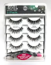 Ardell 5 Pack Demi Wispies Black w/ free applicator