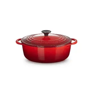 【Le Creuset】BIS琺瑯鑄鐵鍋圓鍋 22cm 薰衣草/藍色迷霧/棉花白/櫻桃紅(2.6L淺鍋 共八色選一)