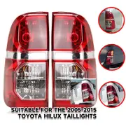 Pair LED Tail Lights Rear Lamp For Toyota Hilux SR SR5 2005-2015 Ute Left Right