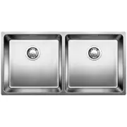 Blanco Double Bowl Undermount With Overflow ANDANO400/400U