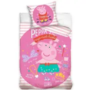 Peppa Pig Magic Must Haves Quilt Cover Set - Single Bed Size