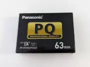 AY-DVM63PQUS DVM63 Panasonic Professional New Sealed MINI DV Tape 63 Mins