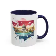 Washington Coffee Mug, Washington Souvenir Mug, Washington State, Washington