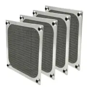140mm PC Computer Case Fan Dust Filter Grills Dustproof Case Cover with Screw...