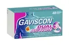 Gaviscon Dual Action Chewable Tablets Peppermint Heartburn & Indigestion 48 Pack