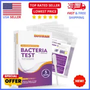 Water Bacteria Test Kit – 5pcs for Drinking Water, Pool, Pond & Lake Testing
