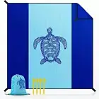 New! OCOOPA Diveblues Beach Blanket Sand proof 10'X 9' Fits 1-8 Adults Easy Pack