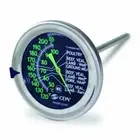 Ovenproof Meat Thermometer – Glow | ProAccurate®, Temperature Guide on 2" Dia...