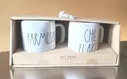 Rae Dunn Parmesan and Chili Flakes Shakers Set of 2