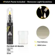 Touch Up Paint For Audi All Models 79Q Grau With Polish Paste
