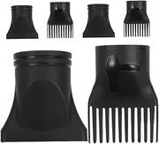 SOESFOUFU 6Pcs Hair Dryer Nozzle Diffuser for Fast Drying Styling Lightweight Hair Dryer Accessories for Travel Home Use Compatible with Hair Dryers