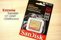 在飛比找樂天市場購物網優惠-SanDisk Extreme CF 64G【120MB/s