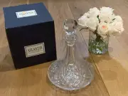 ATLANTIS CRYSTAL DECANTER not used (purchased 1993)
