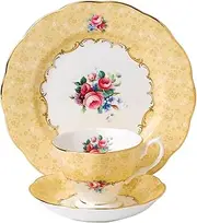 Royal Albert 100 Years 1990 Teacup, Saucer and Plate Set