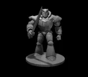 Iron Golem Monster Manual 28mm Scale DND D&D Tabletop Mini