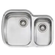 OLIVERI 1 1/2 LH DBL BOWL UDM SINK MO71U