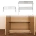 Expandable Cabinet Shelf Organizer Spice Storage Rack for Kitchen Wardrobe