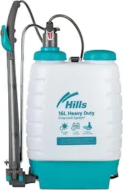 Hills Heavy Duty Knapsack Sprayer, 16 Liter Capacity, Multicolor