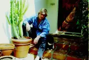 American actor Jeff Trachta 1990s Historic Old Photo 15