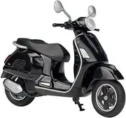 Vespa Vespa Gtr 1968 1:18 Scale Motorcycle Replica, Detailed and Realistic Motorcycle Model Collector Gift Toy (GTS 125CC Black)