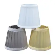 Vintage Fabric Pleated Lampshade Table Desk Bed Lamp Cover Holder Chandelier B