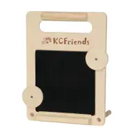 在飛比找momo購物網優惠-【KCFriends】K哥小黑板(木製留言板)