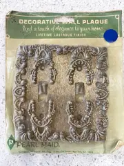 Vintage Decorative wall plaque light switch plate cover orname Pearl Maid
