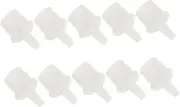 minkissy Plugs 100pcs Replacement Caps Plastic Head Hand Safety Suitable for Glues Universal Fit