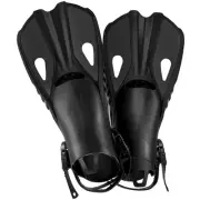 Snorkel Fins Swim Flippers Short Diving Frog Shoes Duck Webs Adjustable