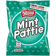 Nestle Mint Pattie Peppermint Milk Chocolate Bar 20g X 6 Bars