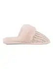 GROSBY Davina Ladies Slippers Comfy Shoes Slip On Knit Warm Flats Size 7 AU