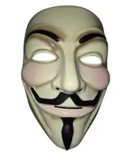 V For Vendetta Mask, Guy Fawkes Mask, Anonymous Mask