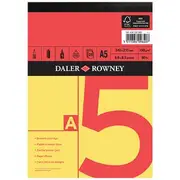 Daler-Rowney Smooth Cartridge Pad 150gsm 25 Sheets A5